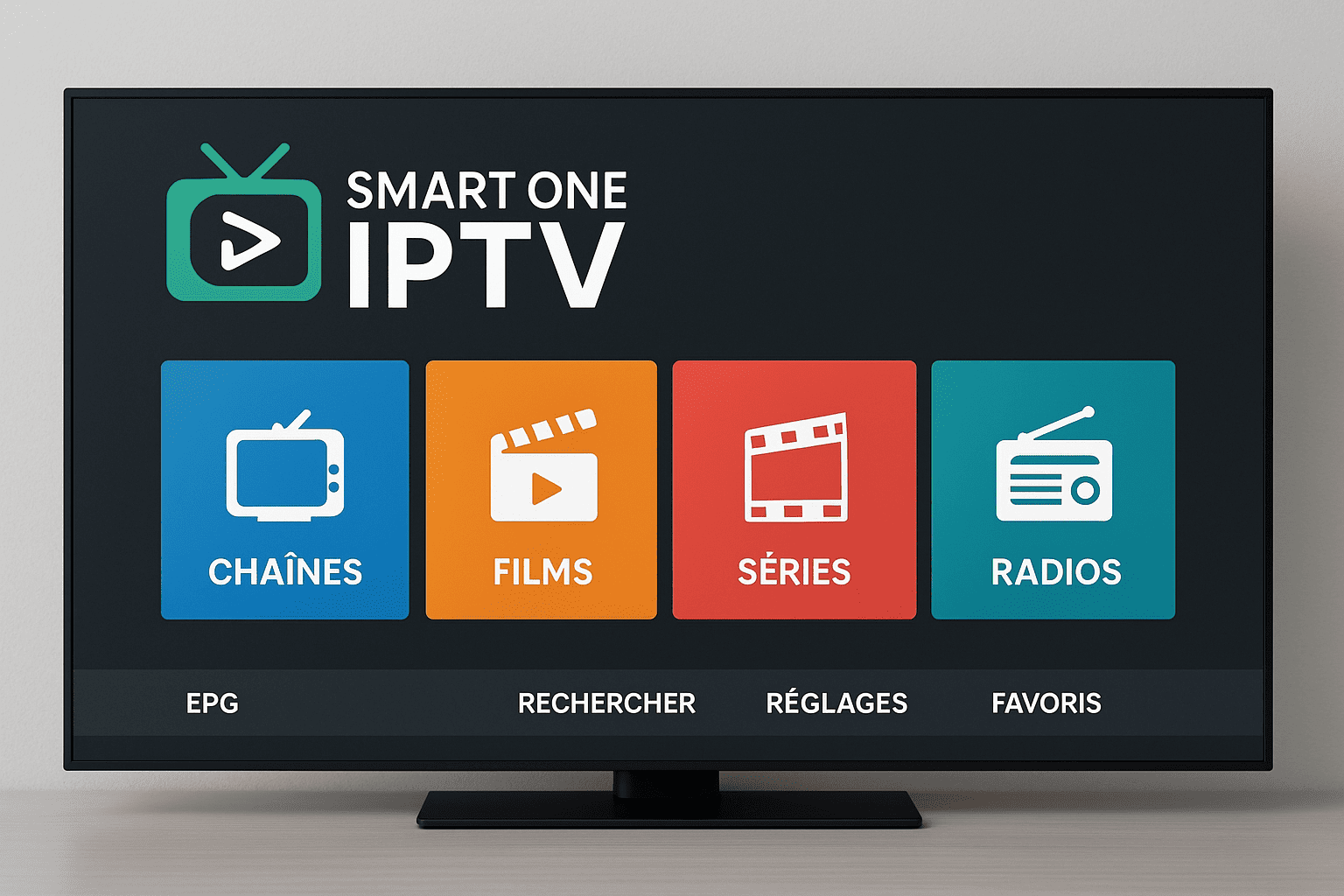 interface simple de Smart One IPTV