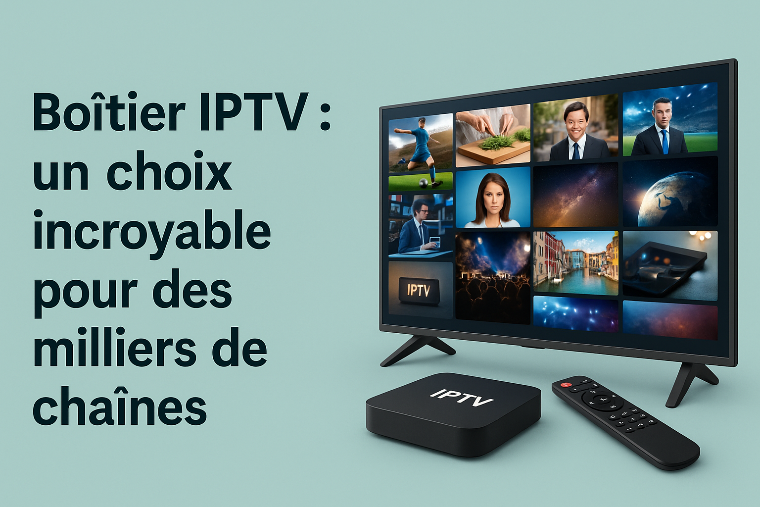 Boîtier IPTV france