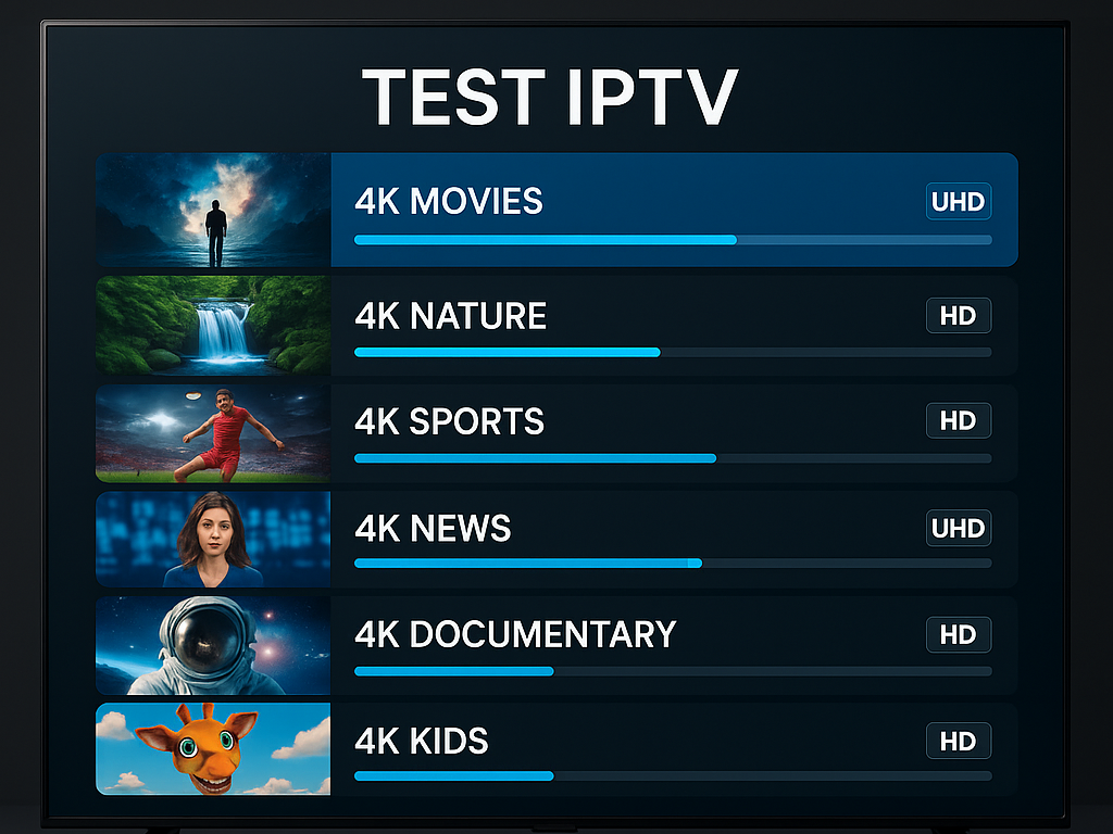 test IPTV