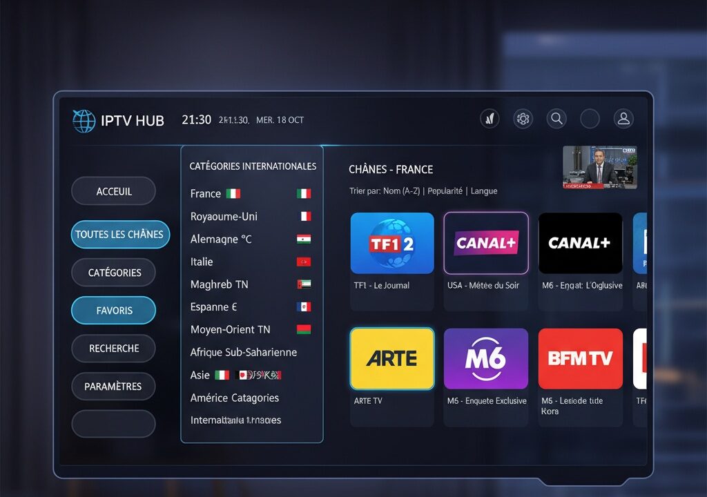 Abonnement IPTV en France