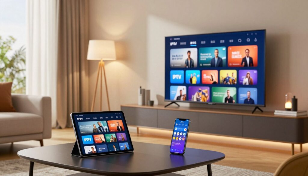 IPTV sur différents appareils